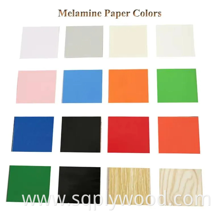 Factory Sale Slot MDF Melamine Faced MDF